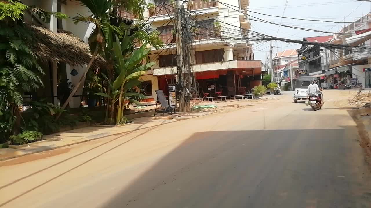 Lock Down Siem Reap Cambodia April 17 2021