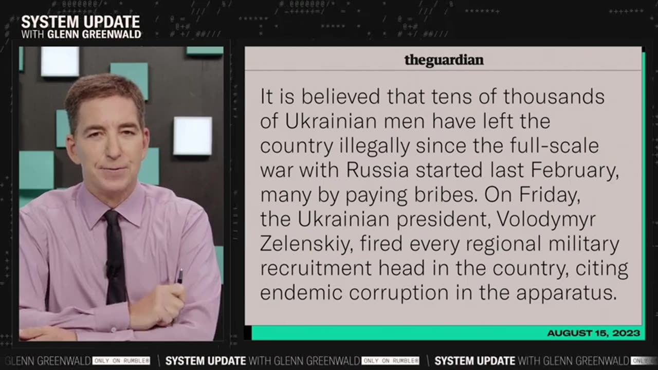 Zelensky Cracks Down on Draft Dodgers, Forces Men to Fight & Die in This War | SYSTEM UPDATE