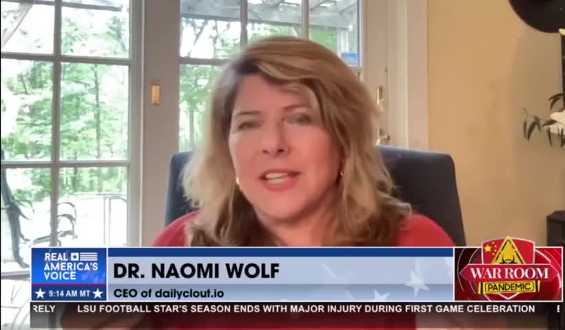 Naomi Wolf: COVID Vaccines Affected Sexual Development in Boys