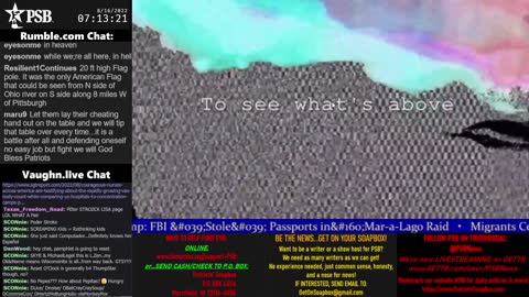 2022-08-16 07:00 EDT - Patriots Soapbox AM: with MykelJaye, SkyeBreeze
