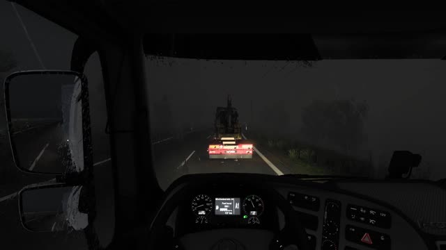 The #AI Cant Drive in the Rain: #EUROTRUCKSIMULATOR2