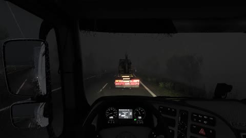 The #AI Cant Drive in the Rain: #EUROTRUCKSIMULATOR2