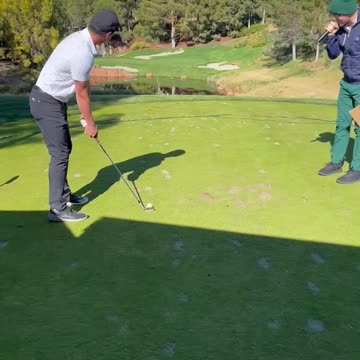 Rapping on golf course