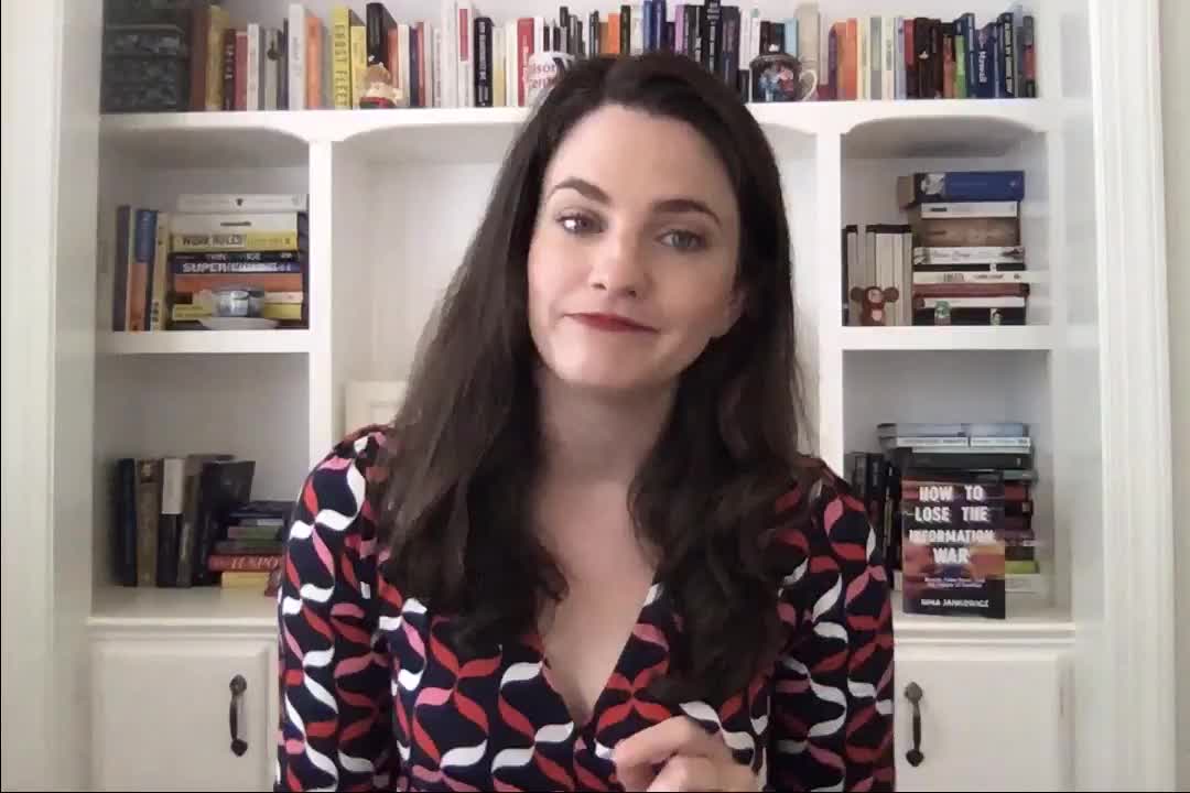 Minister of Truth shilling for George Soros. She is spreading misinformation.