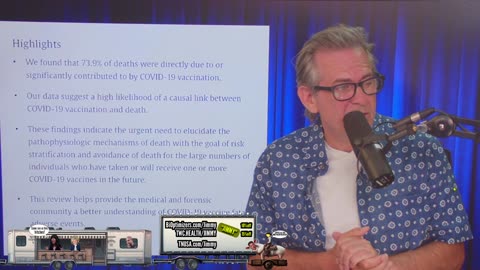 74% of sudden deaths are due to...you guessed it▮The Jimmy Dore Show