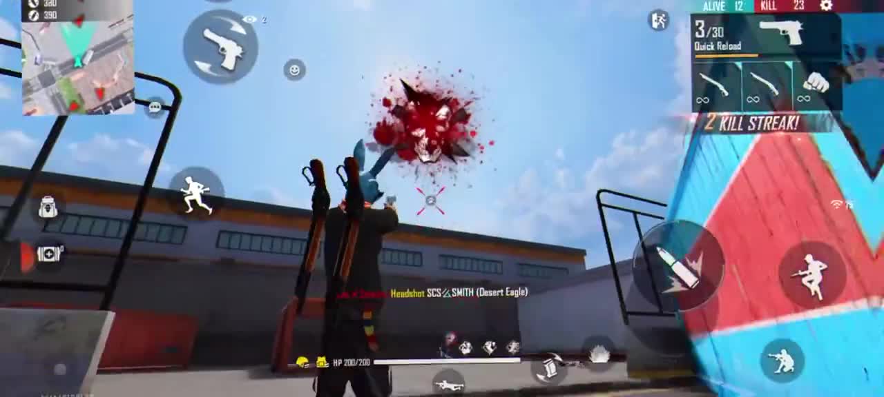 impossible geadshot only red number