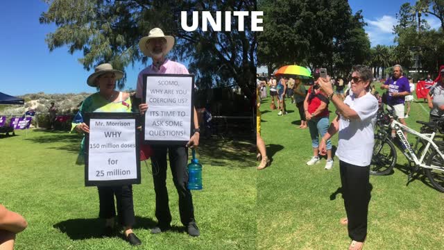 WORLD WIDE MARCH FOR FREEDOM = PERTH AUSTRALIA