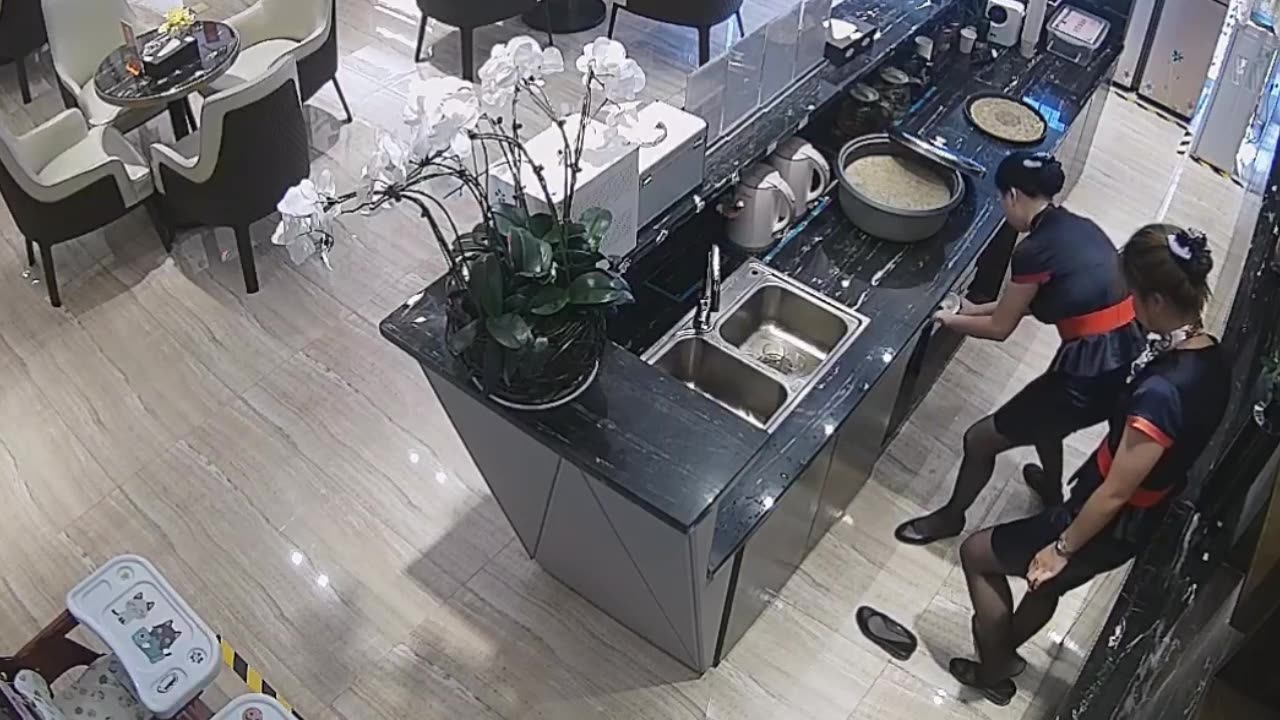 CCTV footage...