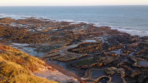 Rocky coastline, Argentina