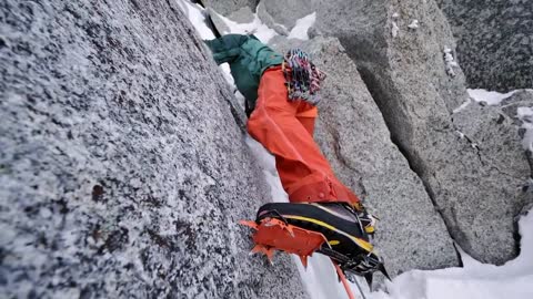 Ice climbing is incredible