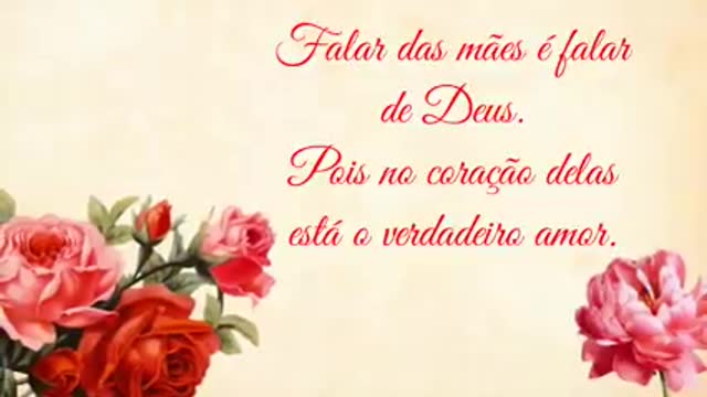 Feliz dia da mães