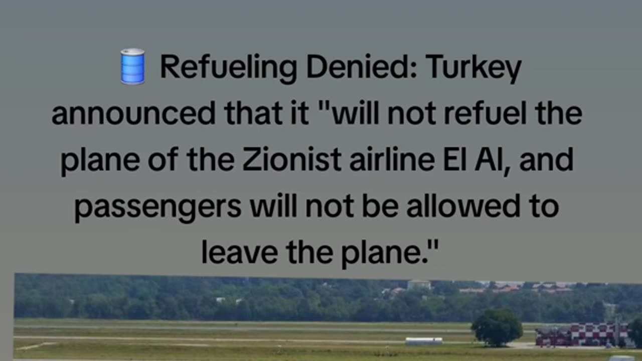 Israeli Airline El Al Plane Stuck in Turkey 🛬