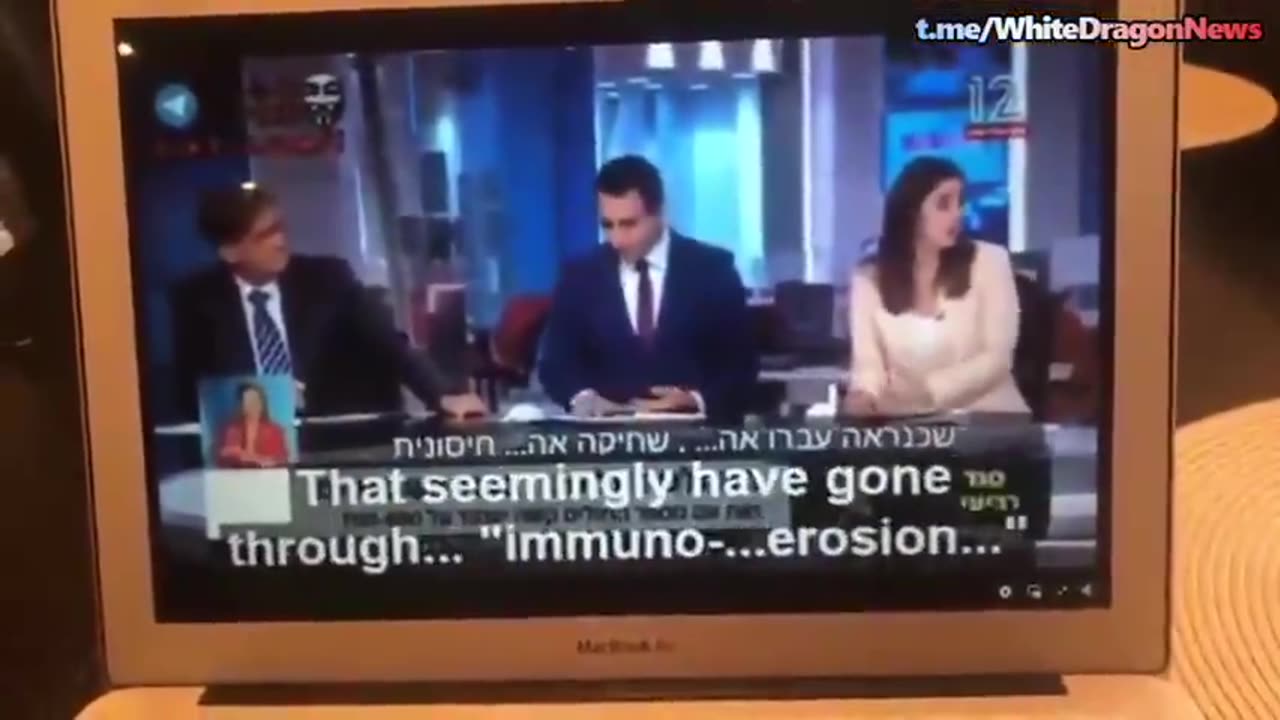 "Israeli tv admits vaccines kill via fatal 'immune erosion' boom!"