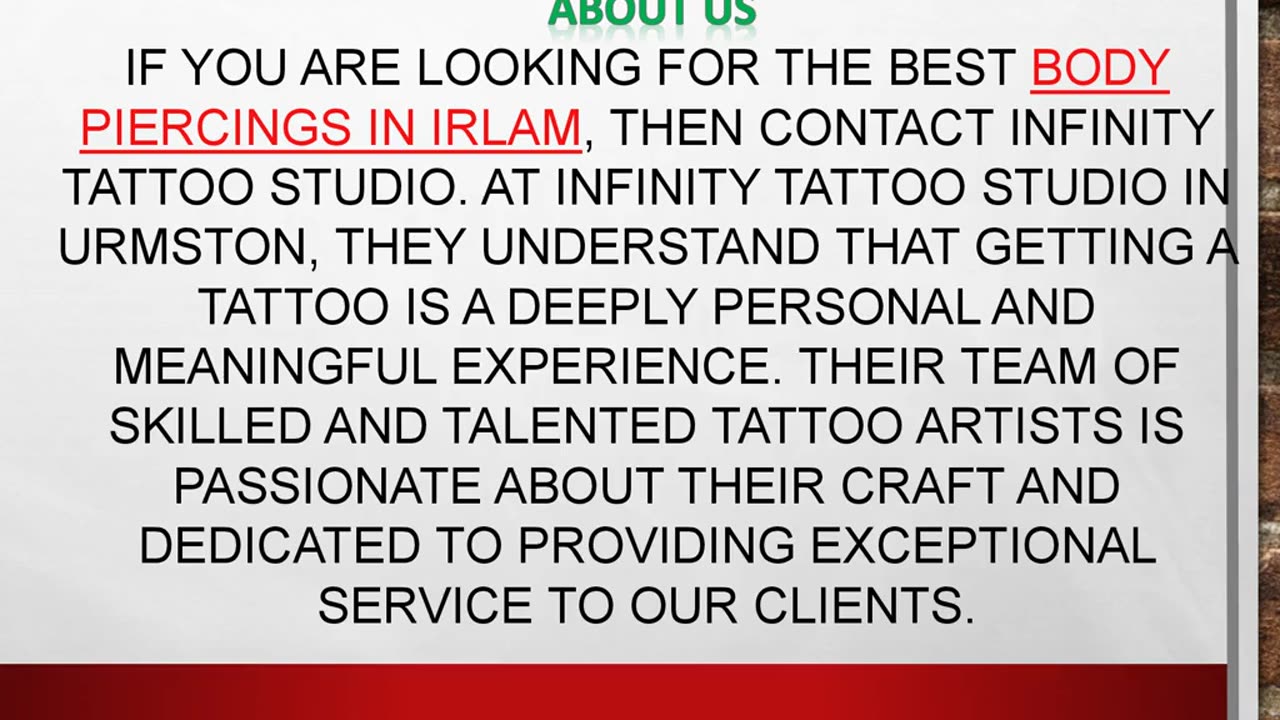 Best Body Piercings in Irlam