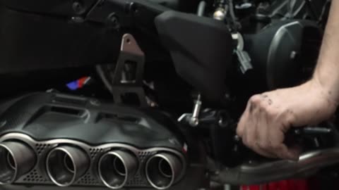 Akrapovic Ducati Diavel exhaust install