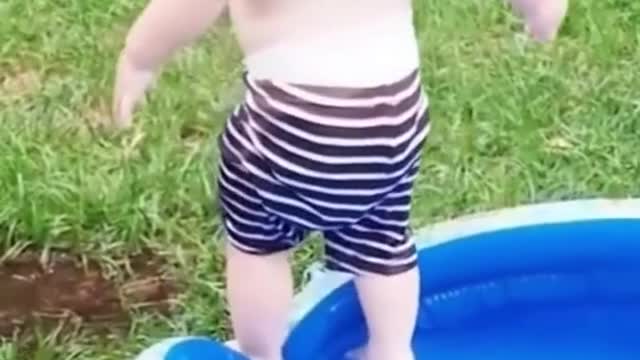 Funny Baby Videos playing # Short Videos