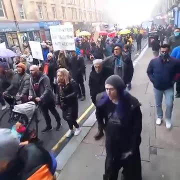 Fantastic numbers in Glasgow today well done to all involved