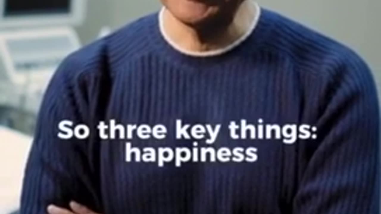 The three keys to long life