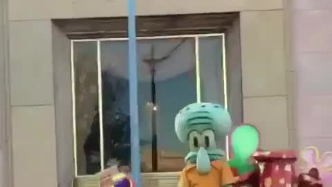 Collab copyright protection - squidward hit the dab