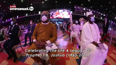 Day 2 - Part 1 - TRIBUTE SERVICE (LIVE) Prophet TB Joshua (1963-2021)