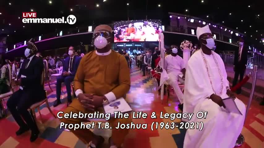Day 2 - Part 1 - TRIBUTE SERVICE (LIVE) Prophet TB Joshua (1963-2021)