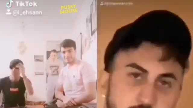 A girl is calling a video with her boyfriend