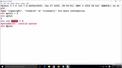 Python Tutorial for Beginners 4 - Python Variables and Types