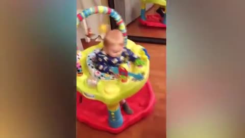 Funny babies playing/try not to laugh loud