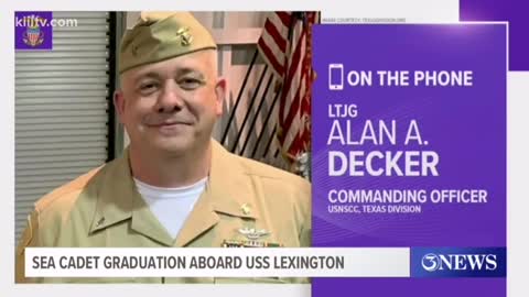 USS Lexington hosts graduation for Sea Cadets