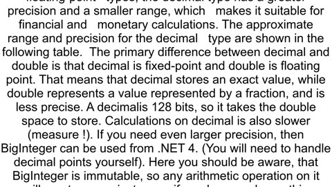 Can C store more precise data than doubles