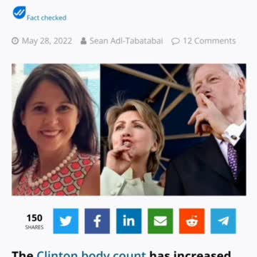 CLINTON BODY COUNT KEEPS GROWING..