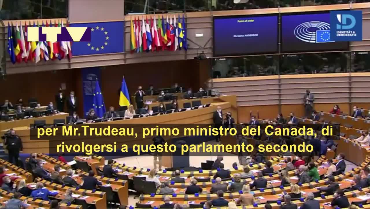 La deputata Christine Anderson a Trudeau: "Sei una disgrazia per qualsiasi Democrazia"