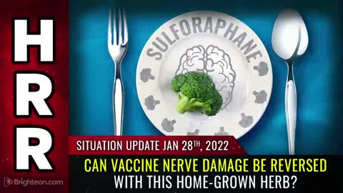 01-28-22 S.U. - Can Vaccine NERVE DAMAGE Be REVERSED With This Home Grown Herb