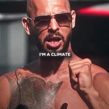 Andrew Tate is now a Climate Change Activist