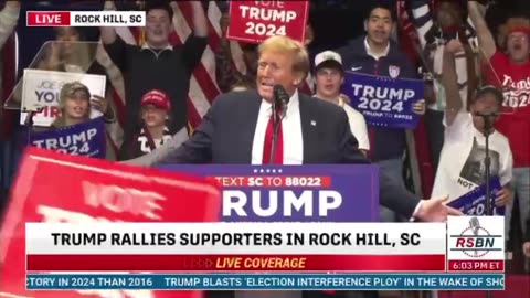 Trump Storm WWG1WGA Speech - South Carolina February 23, 2024