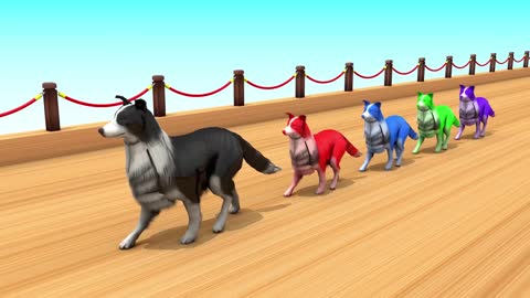 Old MacDonald Had A Farm | Nursery Rhymes Songs With Farm animals are transformed into wildlife