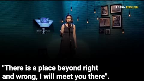 Stand-up comedy with subtitles