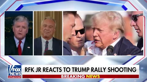 RFK, Jr. speaks out after shots fired at Trump