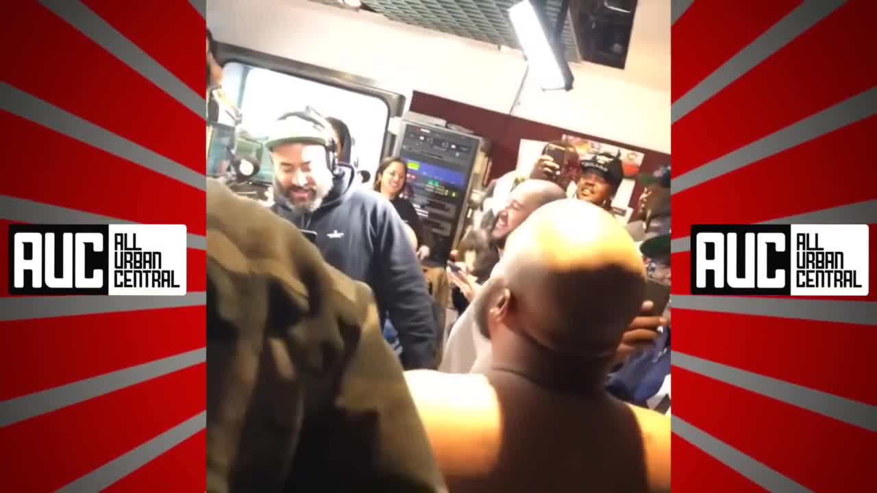 Ebro Gets Ran Up On At Radio Station Almost Fights Queenz Flip