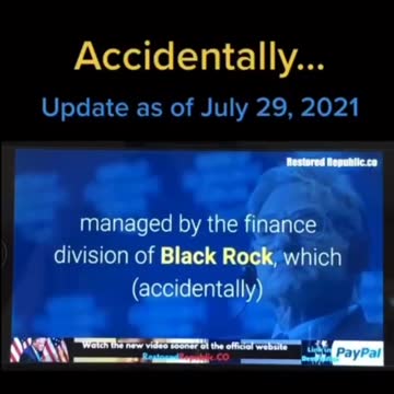 Accidentally? I think not!