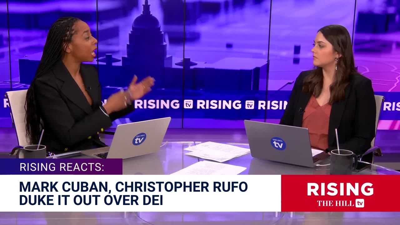 DEI INFIGHTING ON X? BILLIONAIRE InvestorMark Cuban, Chris Rufo SPAR On What'EQUITY' Really Means