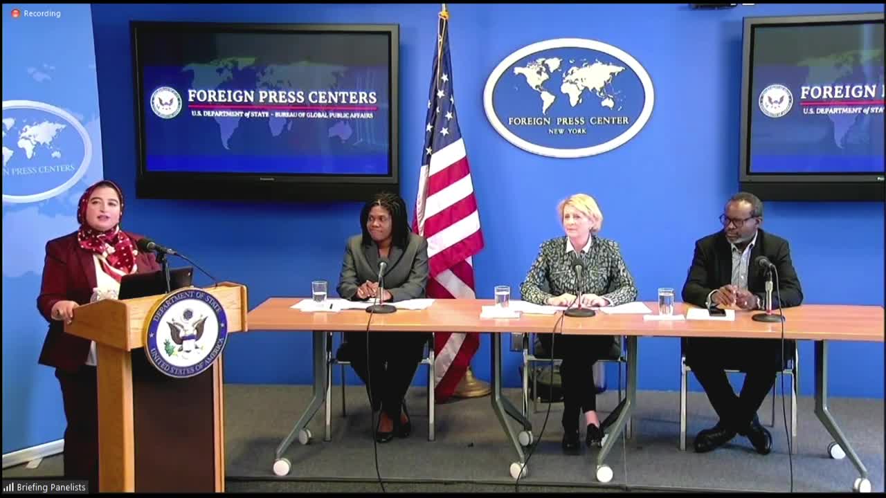 U.S. Department of State: Foreign Press Center Briefing on the "Cybercrime Treaty Negotiations at the United Nations"