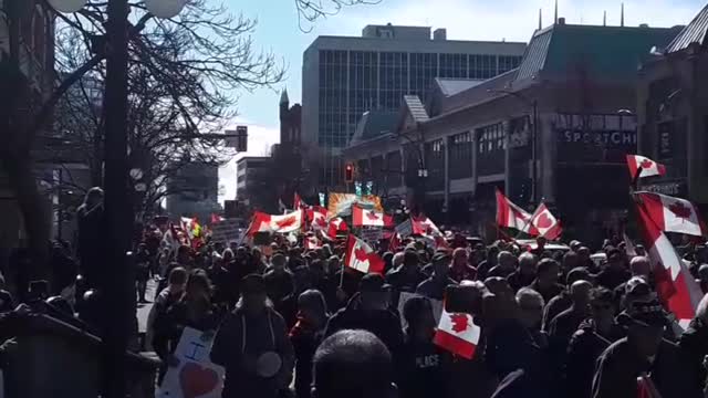 Victoria Bc worldwide freedom Rally (March 19 2022)