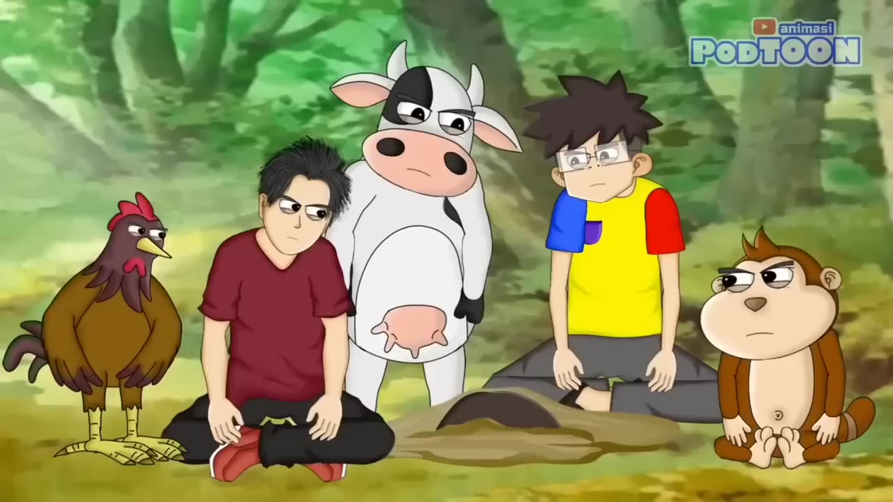 perjuangan teman demi cinta saiful dan olla bikin terharu!!animasi powtoon
