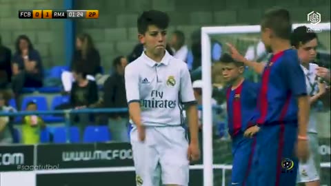 HIGHLIGHTS: FC Barcelona - Real Madrid & Elyaz Zidane U12 2017