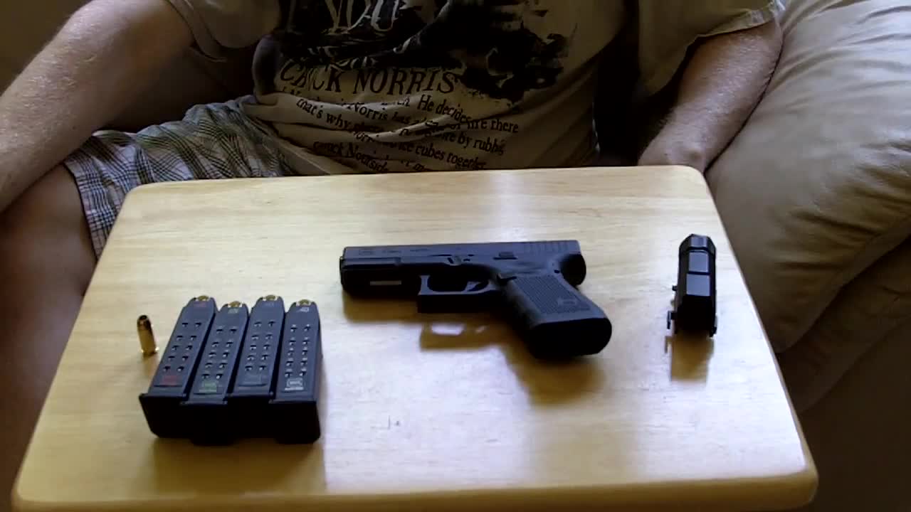 Glock 23 Gen 4 pre shoot review