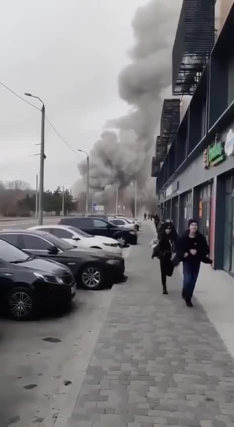 The consequences of today's arrival of a Russian cruise missile