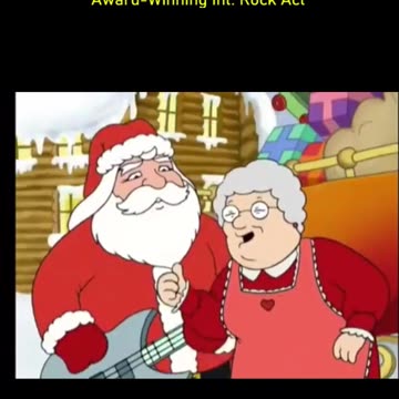 A FOLLOW NO ONE FAVORITE- KISS SAVES SANTA! #Kiss #Christmas #Familyguy
