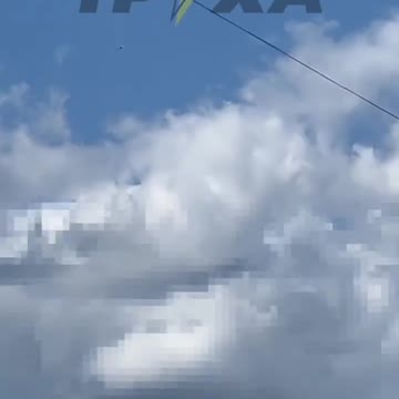 Lozova (Ukraine) - missile shot down