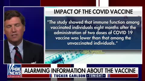 Tucker Carlson takes a look at the effects the COVID vaccine is being shown to have on people